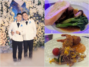 Bếp Eva - Thực đơn tiệc cưới Thanh Đoàn - Hà Trí Quang đãi dàn sao showbiz Việt sang trọng thế nào tại 2 nơi?