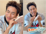 Bếp Eva - Kiều Minh Tuấn mời người khác sang ăn cơm nhưng có mỗi cục thịt cứng ngắc, anh thử cách rã đông siêu nhanh