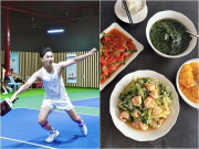 Bếp Eva - Vợ cựu tiếp viên hàng không của MC Thành Trung nấu mâm cơm ngon mắt phục vụ chồng chơi pickleball