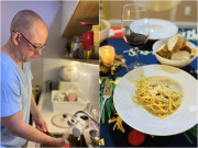 Bếp Eva - Chồng Tây của Thu Phượng xứng đáng "điểm 10", đảm đang nấu ăn còn sẵn lòng rửa bát để cảm ơn vợ