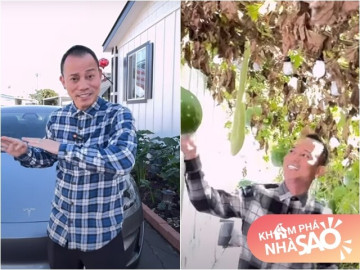 Chồng cũ Thanh Thanh Hiền sống trong căn nhà lắp ghép 3 tỷ đồng ở Mỹ, có giàn bầu cực lạ mắt