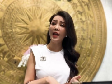 Thực hư BTV VTV Thụy Vân bị chê có con trai vô ý thức liền đáp: Trẻ con mà em, biết gì đâu!