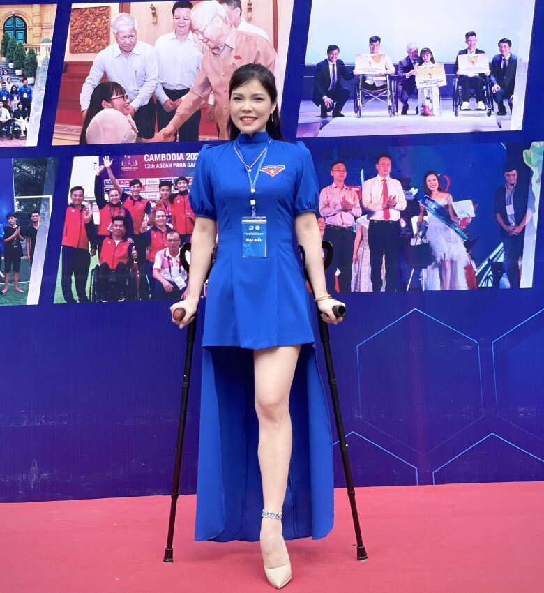 Chị Băng trở thành người truyền cảm hứng về nghị lực sống.