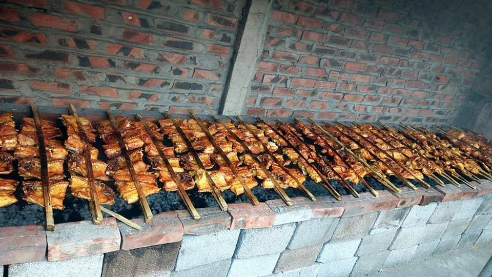 Đến Thái Xuyên đừng quên thưởng thức cá nướng