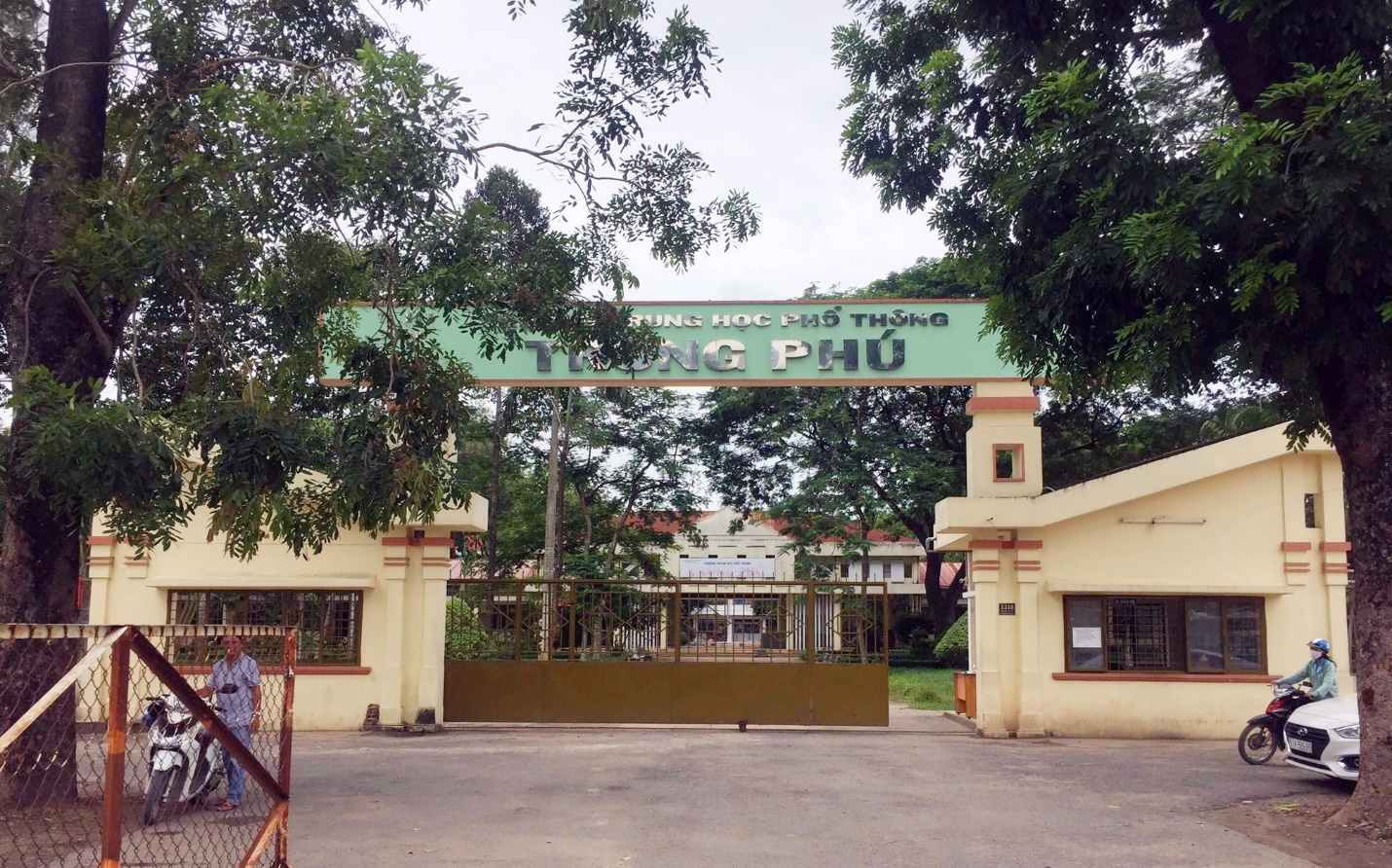 Trường THPT Trung Phú ở huyện Củ Chi (TP.HCM)