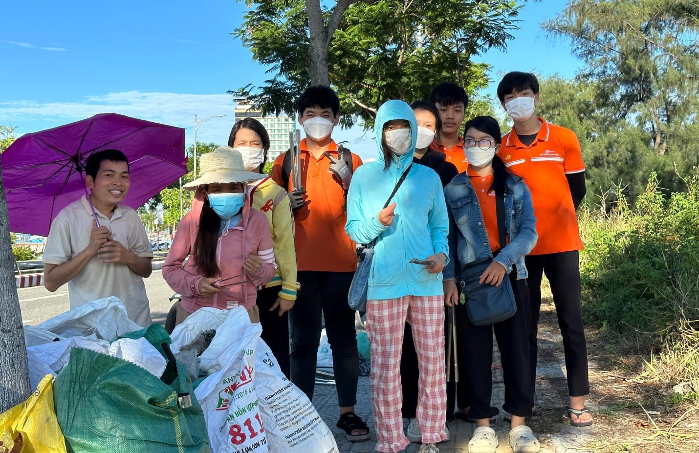Họ đều là những người có tình yêu với môi trường
