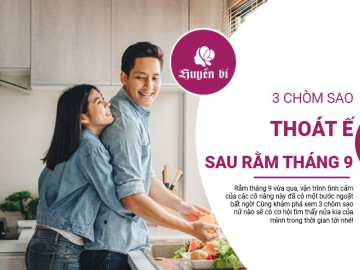 3 con giáp nữ may mắn trong tình yêu sau rằm tháng 9