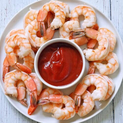 Tôm nên hấp thay vì chiên hoặc rán. (Ảnh minh họa).