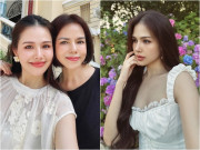 Giải trí - "Tình cũ Đình Tú" thành "nàng dâu nghìn tỷ", trẻ đẹp nhờ hưởng gen mỹ nhân nhưng vẫn thua xa mẹ ruột 60 tuổi