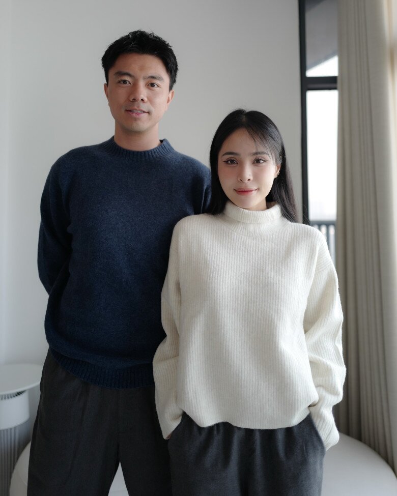 Kiều Anh luôn được ông xã ủng hộ trong hành trình tham gia Chị đẹp đạp gió 2024.