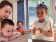 Giải trí - Hồ Ngọc Hà khoe khoảnh khắc cùng 2 con đọc kinh sám hối: Lisa tụng trôi chảy thành tâm, Leon cần mẹ chỉ dạy thêm