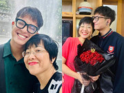 Giải trí - MC Thảo Vân khoe con trai Công Lý cao to vạm vỡ vẫn "nhõng nhẽo" với mẹ, xót quý tử không ăn được gì