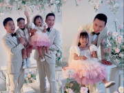 Giải trí - Thanh Đoàn và Hà Trí Quang chụp ảnh cưới cùng con, ước mơ cho các bé thấy ngày vui của 2 ba sắp thành hiện thực
