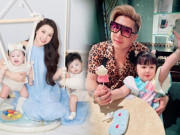 Giải trí - Con sao Việt lai Hàn: Ái nữ nhà Lâm Chấn Khang có năng khiếu nghệ thuật, cặp song sinh của Sam xinh như thiên thần