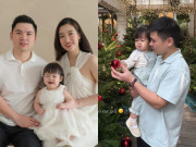 Giải trí - Đỗ Mỹ Linh khoe cảnh cậu út nhà Bầu Hiển bế con, chủ tịch giàu có trẻ trung trông như anh trai của ái nữ
