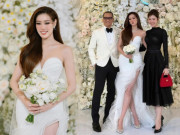 Giải trí - Đám cưới Khánh Vân và chồng hơn 17 tuổi: Cô dâu diện trang sức 1 tỷ, chú rể bị "bệnh nghề nghiệp" ngay trong ngày vui