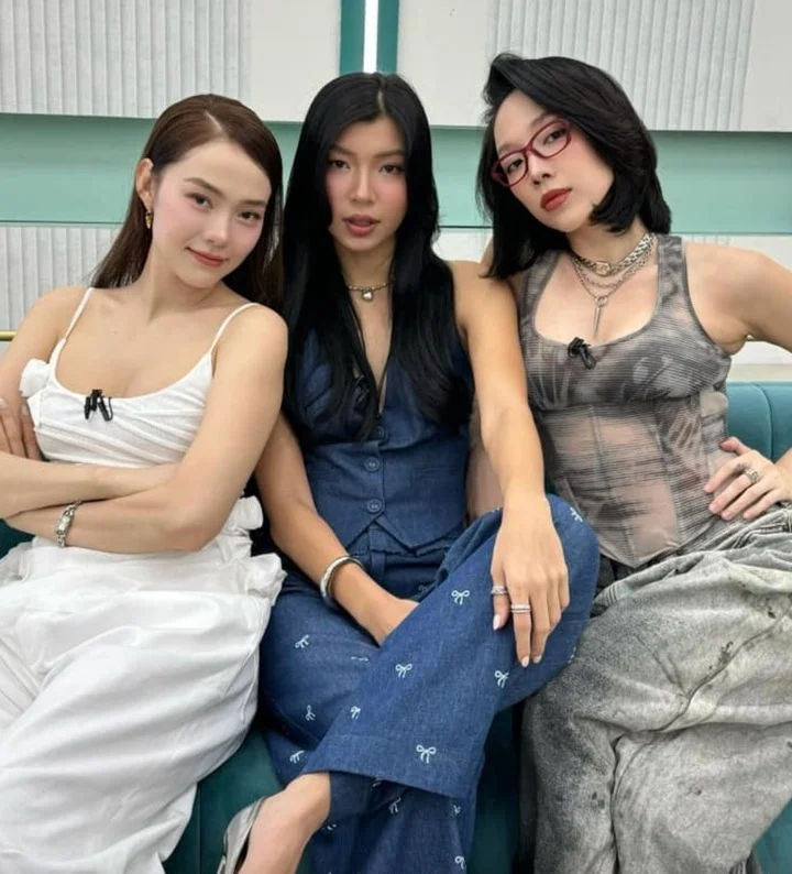 Tóc Tiên và Minh Hằng bị đồn mâu thuẫn, sau đó cả 2 đã phủ nhận.