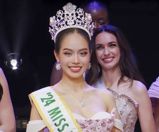 Thanh Thủy đăng quang cuộc thi Miss International 2024.