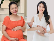 Giải trí - Vân Trang - Hoa hậu Đặng Thu Thảo "kín bưng" khi mang bầu lần 3: Người mệt mỏi vì nghén, người nhan sắc "thăng hạng"