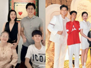 Giải trí - Lệ Quyên đưa tình trẻ đi ăn tối cùng mẹ ruột và con trai, quý tử 13 tuổi càng lớn càng giống Lâm Bảo Châu