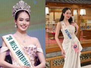 Giải trí - Hoa hậu Thanh Thủy gặp 3 "kiếp nạn" trước khi giành vương miện: Hết không kéo được váy lại quên điện thoại