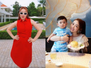 Giải trí - Vợ trẻ Chi Bảo sau sinh 2 tháng vẫn còn "cả rổ bụng", cùng con trai Gia Khang nhảy múa trong biệt thự rộng lớn