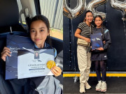 Giải trí - Con gái Ốc Thanh Vân lớn phổng phao trong ngày tốt nghiệp ở Úc, ái nữ 11 tuổi sở hữu nhan sắc đẹp như lai Tây