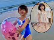 Yêu con - Bé gái Việt “gây sốt” với loạt ảnh xinh xắn trên bãi biển Vũng Tàu, thân thế hoá ra là cháu gái gia tộc giàu có