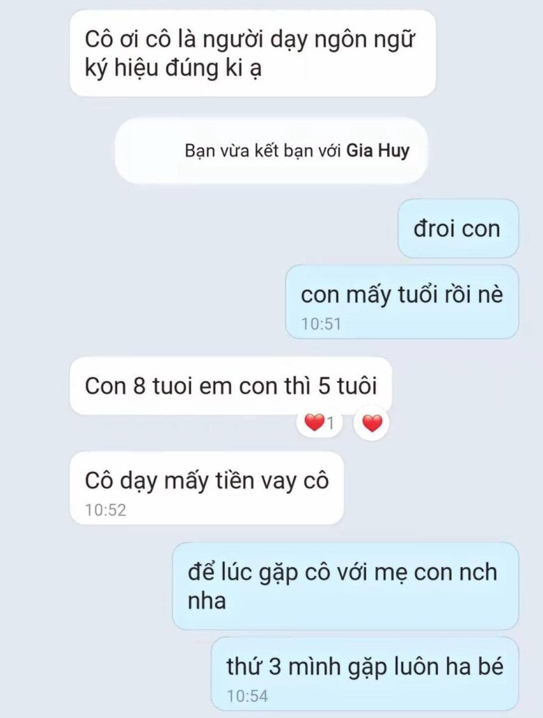 Bé 8 tuổi TP.HCM lên mạng tìm giáo viên ngôn ngữ ký hiệu cho em không biết nói, cô cảm động nhưng nhìn học sinh thì amp;#34;cảm lạnhamp;#34; - 3