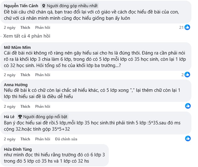 Bài toán lớp 3 gây gây tranh cãi: Học sinh không sai, cô giáo không sai, lỗi tại người ra đề - 3