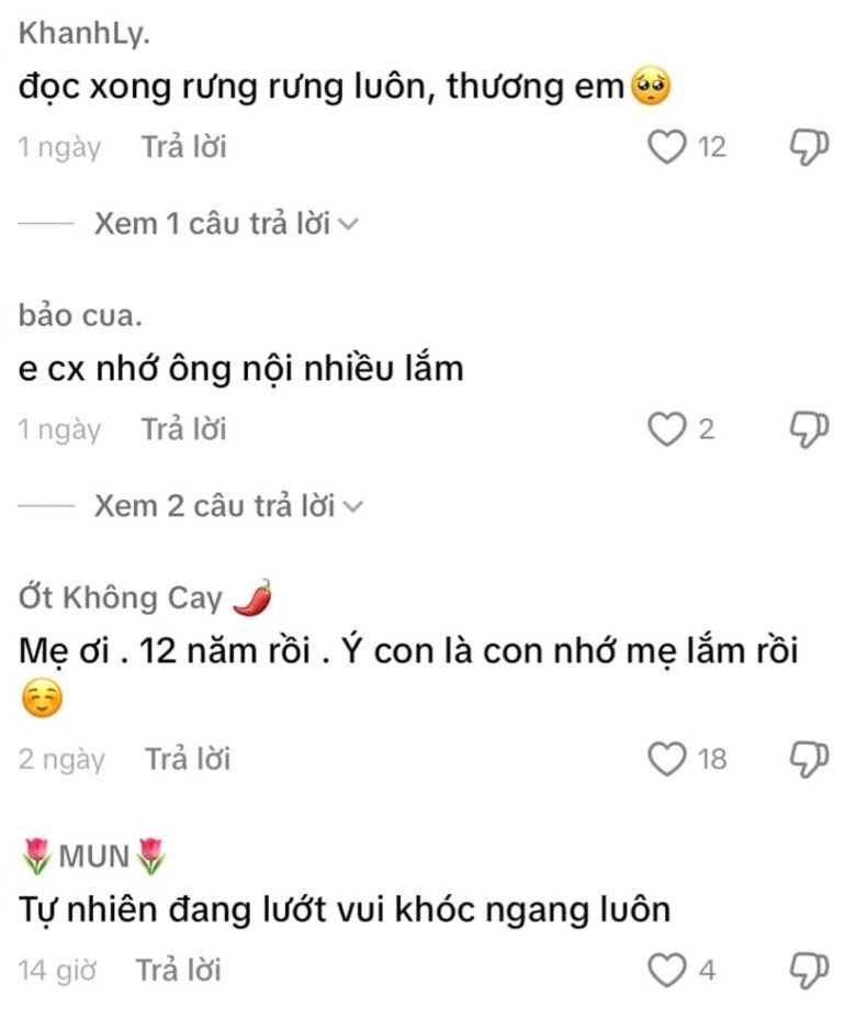 Cậu bé tiểu học vừa khóc vừa làm bài văn amp;#34;Viết thư gửi ông nội đã mấtamp;#34;, cô giáo đọc xong nghẹn ngào - 5