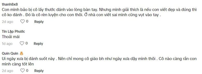 Cô giáo công khai dùng thước gỗ đánh con, phản ứng của hội phụ huynh khiến ai cũng ngã ngửa - 3