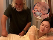 Yêu con - Cặp đôi nổi tiếng: Ông lão 73 tuổi có con thứ 3 với mẹ đơn thân kém 31 tuổi, đứa trẻ chào đời mái tóc quá giống một người