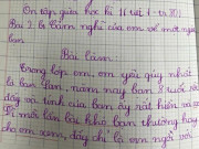 Yêu con - Con gái làm văn kể về người bạn ngồi cạnh, tiết lộ chuyện dại dột khiến cô giáo lập tức nhắn tin cho phụ huynh