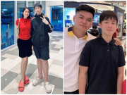 Yêu con - Lê Phương mừng vì con trai 12 tuổi cao 1m75, hơn mẹ nửa cái đầu sau 1 năm, chồng trẻ nói một câu đủ biết tâm ý người cha dượng