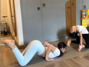 Yêu con - Ái nữ nhà sao Việt dậy thì xuất sắc, 12 tuổi cao gần 1m7, dáng đẹp nhờ chăm chỉ tập yoga