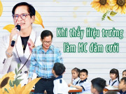 Gặp thầy Hiệu trưởng hơn 30 năm làm MC đám cưới, góp tiền mua bảo hiểm y tế cho học sinh nghèo