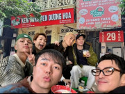 Lifestyle - Nhóm anh tài Chông gai thưởng thức món ngon trứ danh tại Hà Nội, hoá ra là địa điểm gần 30 năm tuổi, luôn chật kín khách