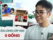Tin tức - Ở Sài Gòn có lớp học 0 đồng, "thầy giáo" gõ cửa từng nhà động viên, trả phí chỉ bằng nụ cười cảm ơn