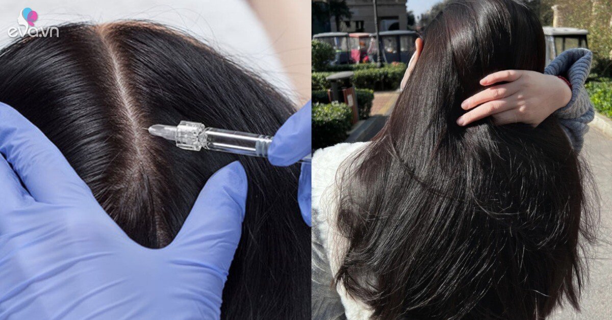 Không cần nhuộm, phái đẹp rỉ tai nhau phương pháp tiêm filter tóc làm ...
