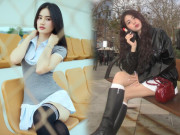 Thời trang - Hoa hậu Ý Nhi và con gái út nhà Quyền Linh "đụng hàng" kiểu váy ngắn cũn cỡn, khoe chân cực nuột