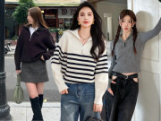 Thời trang - Mùa đông năm nay có một kiểu áo len không gây to ngang, ai mặc vào cũng thon thả và giảm đến 5 tuổi