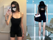 Thời trang - Cô gái gây tranh cãi khi mặc đồ bó sát lộ điểm phản cảm trên máy bay, bao ánh mắt ái ngại giùm