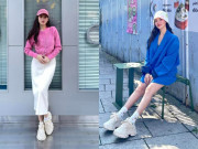 Thời trang - Vì sao Midu đi Hàn Quốc cùng chồng thay đồ xoành xoạch, nhưng chỉ mang duy nhất 1 kiểu giày?