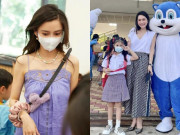 Thời trang - Là minh tinh mặc đẹp có tiếng, Angela Baby đến trường đón con ăn mặc thua xa các mỹ nhân Việt