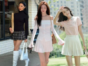 Thời trang - Kiểu váy ngắn giúp các nàng như giảm ngay 10kg khi mặc, vừa "hack" eo vừa kéo dài chân hiệu quả