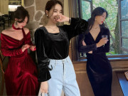 Thời trang - Muốn mặc đồ nhung đẹp mà không bị "dừ" cho dịp Giáng Sinh, hội chị em bỏ túi ngay 3 công thức này