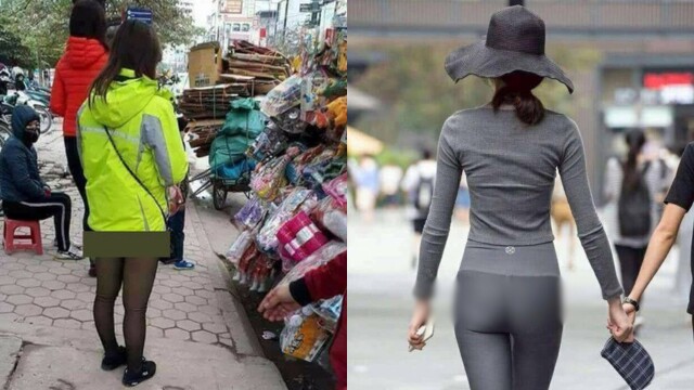 Một lỗi phổ biến là sử dụng quần tất như quần jean hoặc legging, quần tất, thực chất, gần với nội y hơn là một trang phục có thể mặc đơn lẻ ra đường.