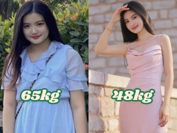 Cô gái Trung Quốc gây sốt khi giảm 17kg cân bằng cách cắt đường