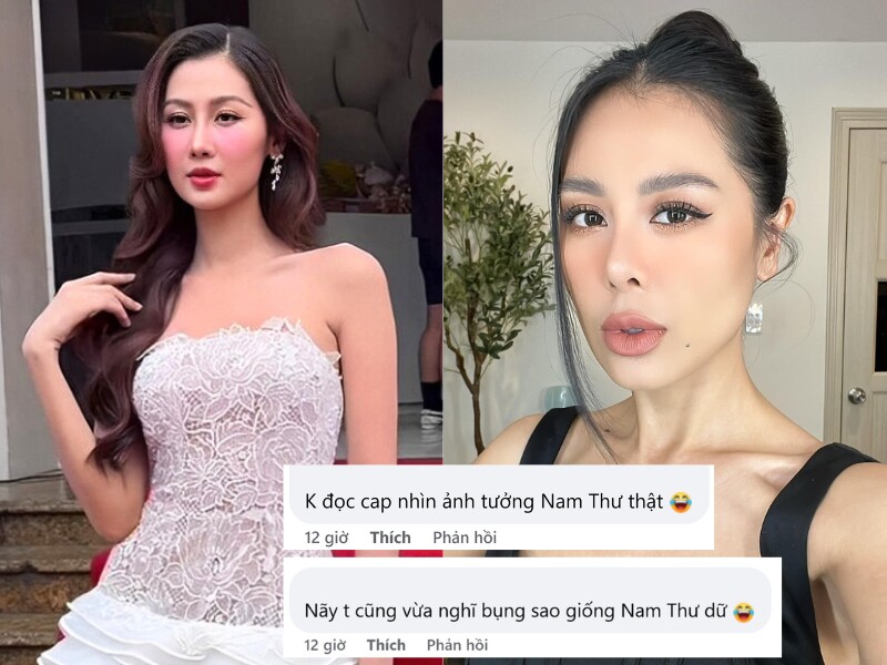 Mới đây, khi xuất hiện tại một sự kiện, ngoại hình của Quế Anh được nhận xét giống hệt diễn viên Nam Thư. Cộng đồng mạng tỏ ra bất ngờ vì nhìn từ bức ảnh, gương mặt và thần thái của nàng hậu trông hao hao đàn chị.
